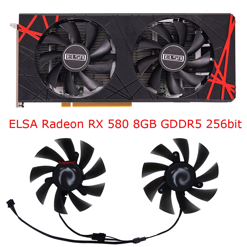 2 adet/takım, grafik kartı fan - Rx 580 8Gb 2048Sp Gpu incelemesi ve fiyatı