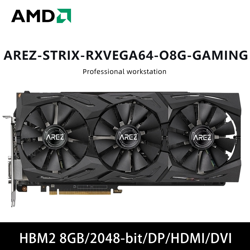 ASUS AREZ STRIX RXVEGA64 O8G G - Rtx 3070 8Gb Graphics Card incelemesi ve fiyatı