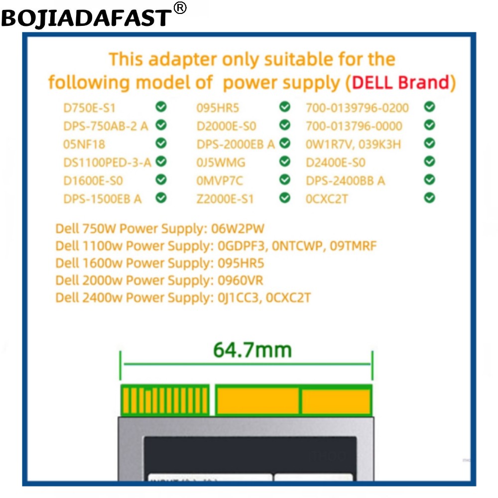 12 Port PCIe 6Pin Konnektör ke - 2400W Server Psu Breakout Board incelemesi ve fiyatı